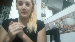 Pov of the best VIP Blonde in Buenos Aires - porn video