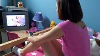 Babysitter shows off her blowjob skills - porn video