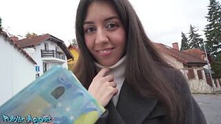Public Agent Petite Russian Katty West public pick up POV blowjob hardcore fuck with big dick - porn video