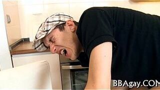 Delightful oral for gay stud - porn video