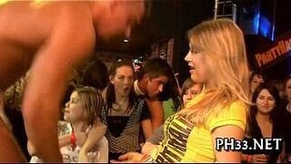 Lots of fellatio from blondes - porn video