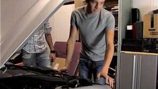 Levon helps Gabriel with His Toolss - porn video