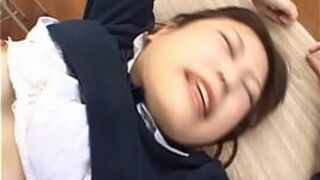 Cute Teen Bushy Asian Babe fucked - porn video