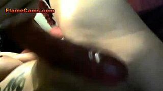 Tight Long Haired Babe With A Huge Toy - porn video