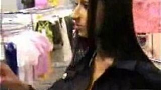 Hot Brazilian in the fitting room - porn video