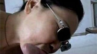 korean exhibitionist in blowjob action - porn video