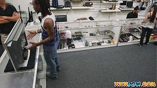 Poor boyfriend watch his girlfriend get fucked - porn video