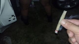 BITCH STAMPASKED FOR A RIDE AND GOT A HARD DICK TO SUCK AND GIVE DOGGYSTYLE - porn video